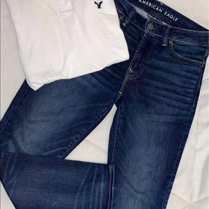 Mens American Eagle Dark Jeans